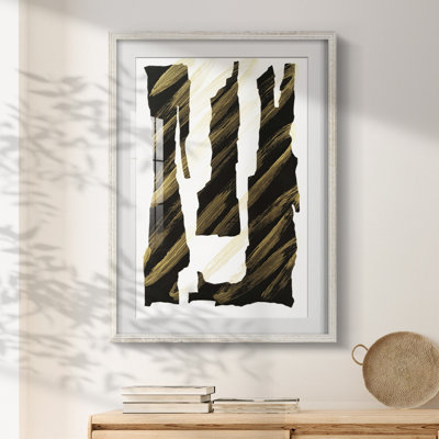 Onyx Obelisks I -Framed Print