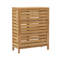 Ayden Solid Bamboo Wood Freestanding Bathroom Cabinet
