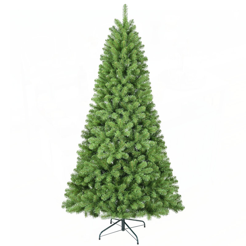 Arbre de Noël artificiel de 6 pi avec 760 pointes, fil mémoire et conception à charnières pour une installation facile et un décor intérieur des Fêtes