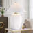 Vandita Matt White Table Lamp