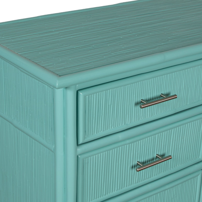 Bermuda 48'' W 6 - Drawer Dresser, Turquoise