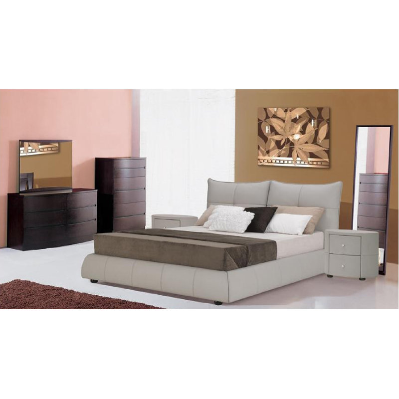 Ensemble de chambre configurable avec lit plateforme