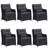 Winston Rectangular 6 - Person 55.12" Long Dining Set-325618242-325618241-304938024