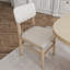Ensemble de table de salle à manger en bois massif 6 pièces avec banc-902931674