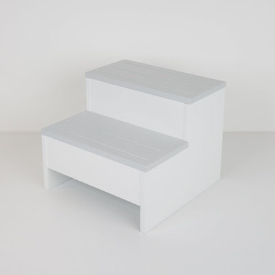 White 2 - Step Stool