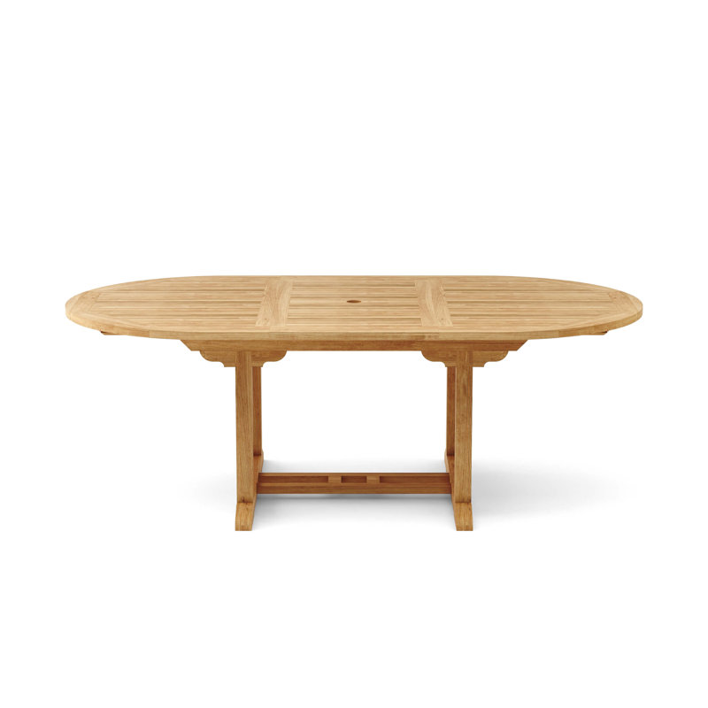 Outdoor 7 - Piece Teak Dining Set