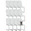 Chaises de salle à manger rembourrées en similicuir avec repose-pieds Modern (ensemble de 12)-1364962800-1364962760
