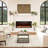 36'' W Electric Fireplace Insert