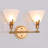 Emilye Brass Dimmable Armed Sconce