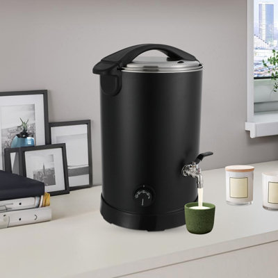 Wax Melter Electric Wax Melting Pot Candle Making Wax Melting Pot Temperature Adjustment With Spoon