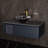 Gioia 39.44'' Single Bathroom Vanity with Tempered Glass Top