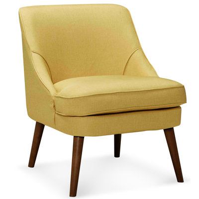 Chaise d'appoint en polyester de 25 po de largeur