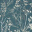 Superfresco Hedgerow Teal Wallpaper