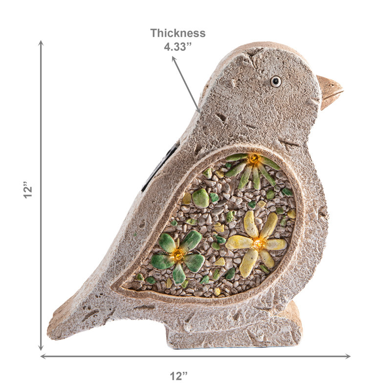Figurine de jardin solaire à énergie solaire
