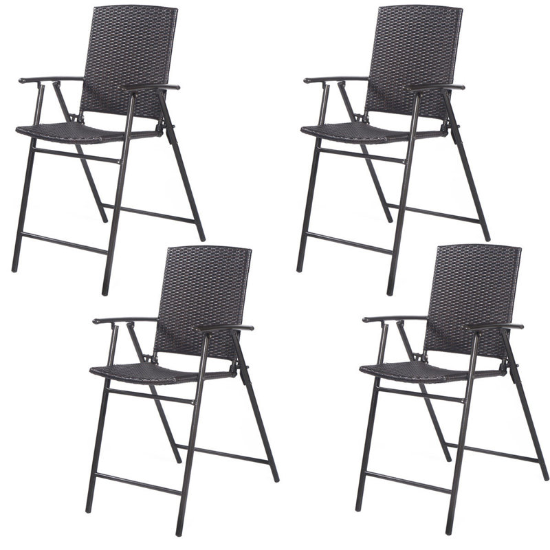 Foldable Outdoor Patio Dining Armchair