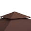 Auvent de remplacement pour abri de jardin 9,8 pi x 9,8 pi Outsunny