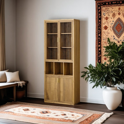 Nouvelle bibliothèque en bois chinois