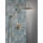 Modern Raincan Square Shower System, Rain Shower Head with Handheld Spray, Shower Faucet Set-94375588