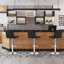 Shayna Swivel Upholstered Adjustable Height Counter Stool with Metal Frame-101385628-123144091