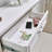 White Aluminium alloy Shoe Storage