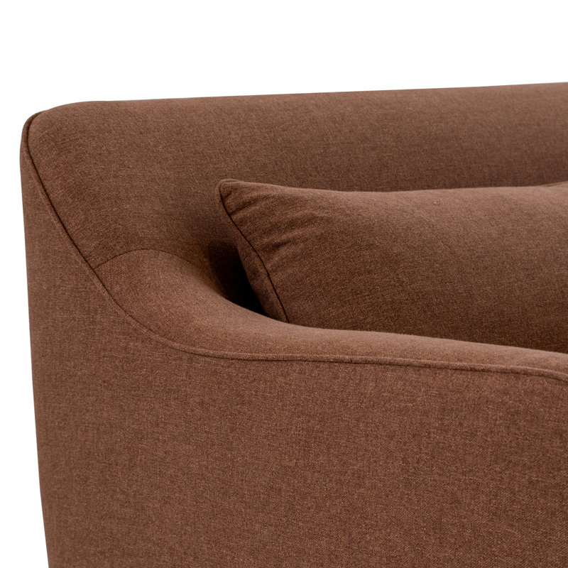 Amira Sofa Rust, Clay Performance Weave