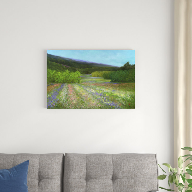 " Spring " by Sheila Finch, 12" H x 18" W x 1.25" D