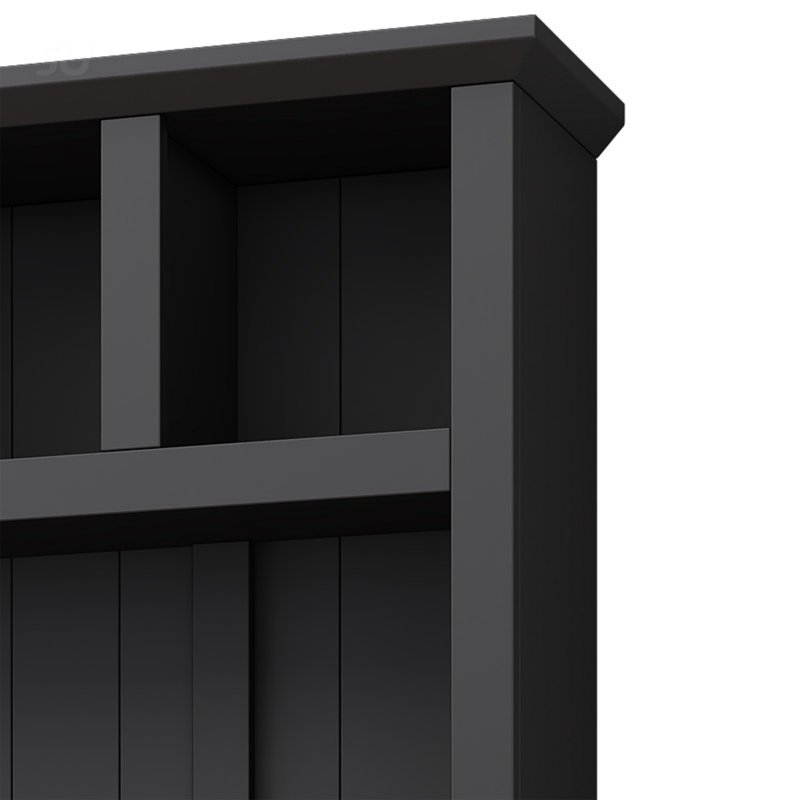 78''H Modern Hall Tree With Wide Storage Seating Bench, Entryway Shoe Cabinet With 13 Compartments, Elegant Coat Rack With 6 Hooks For Mudroom