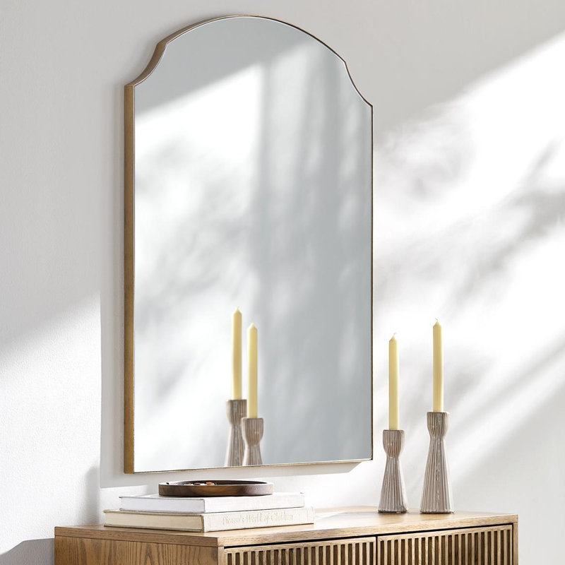 Miroir Galey Alix x Livabliss Landon, Doré, 36 po x 29 po