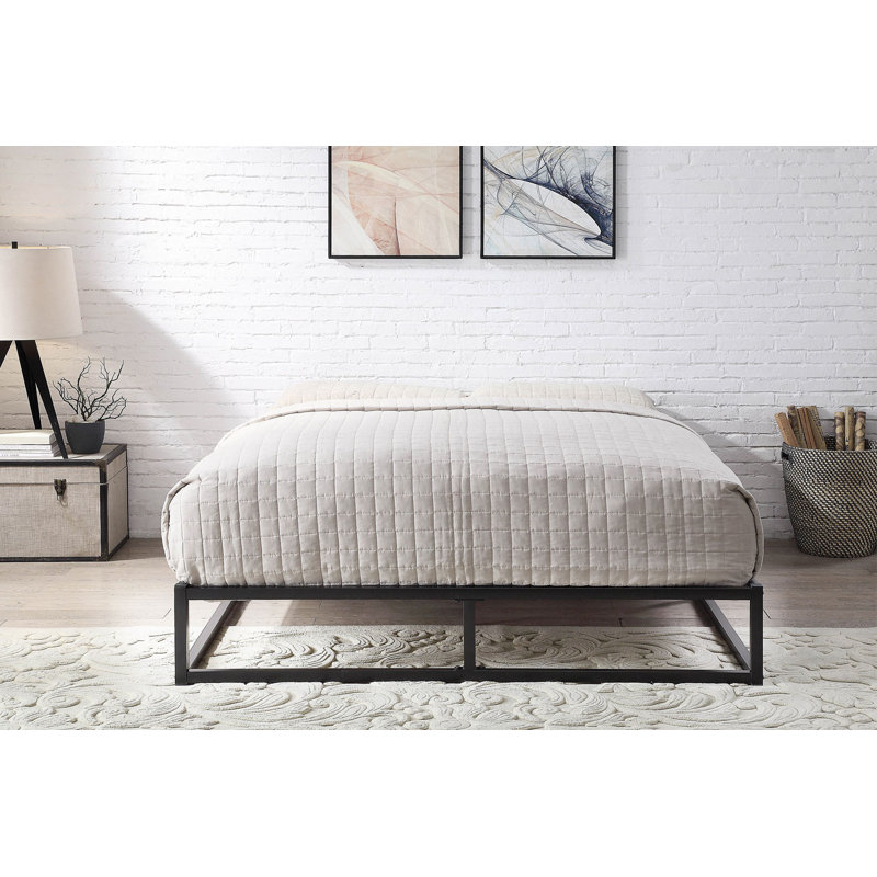 Shannon Metal Bed with Mattress, Double (4'6), Double Pocket Sprung Memory