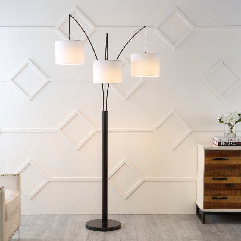 Lampe sur pied à branches 78,5 po Zoiey