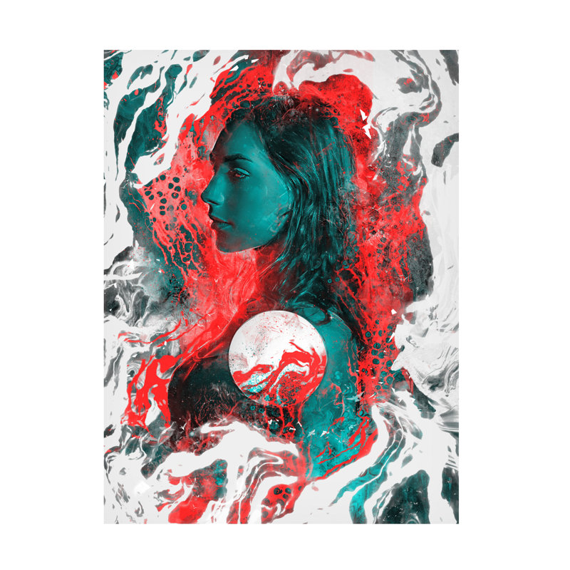 Art sur toile Barrett Biggers, H 14 po x l 19 po