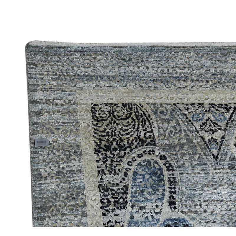 Canterbury Oriental Area Rug in Gray, Rectangle 8' x 10'