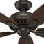 Ventilateur de plafond d'intérieur traditionnel à 5 pales 52 po Newsome-56420983