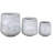 Tali 3 Piece Round Concrete Planter, Outdoor Indoor Large Planter Pots Containers with Drainage Holes for Set-1110837753