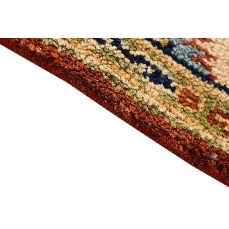 Iniguez Rust Red Rug