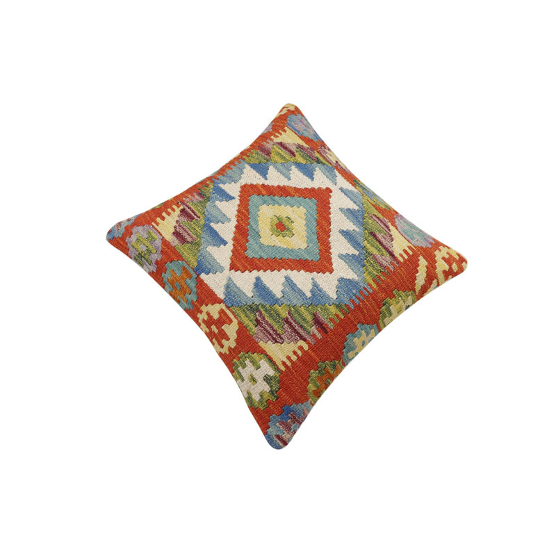 Housse et insert de coussin carré 100% laine