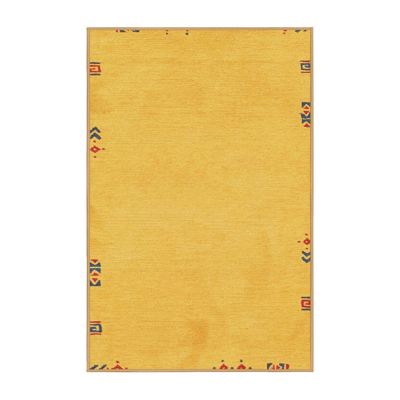 Abstract Indoor Rug, Rectangle 4' x 6'