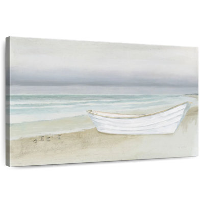 Mehar Serene Seaside With Boat