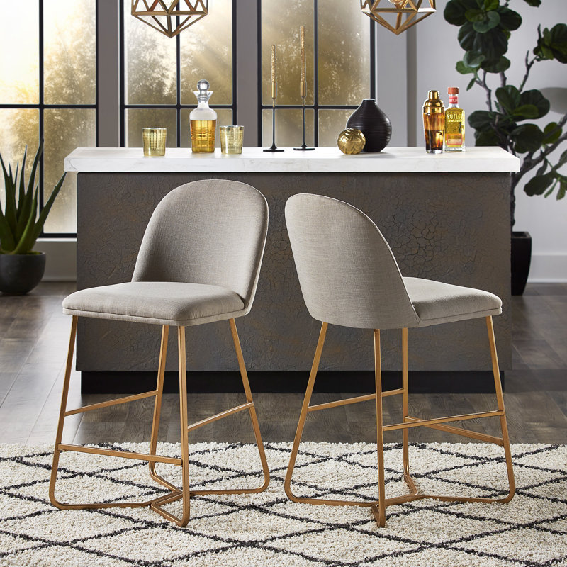 Tabouret Ainhoa, Gris