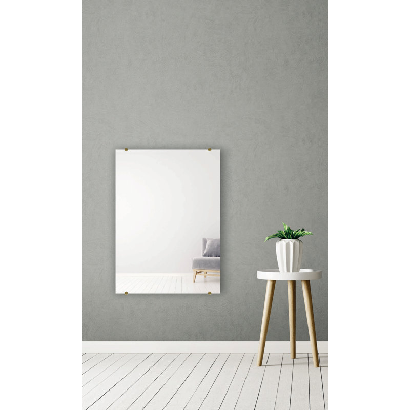Miroir sans cadre Zarrea, 30,5 po x 42 po
