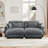91" Oversized Upholstered Chaise Lounge Indoor-2032160340