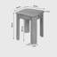Schneck Solid Wood Accent Stool