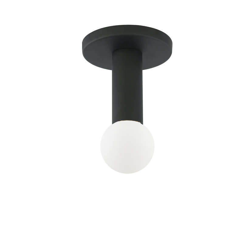 Brookhaven Flush Mount, Matte Black