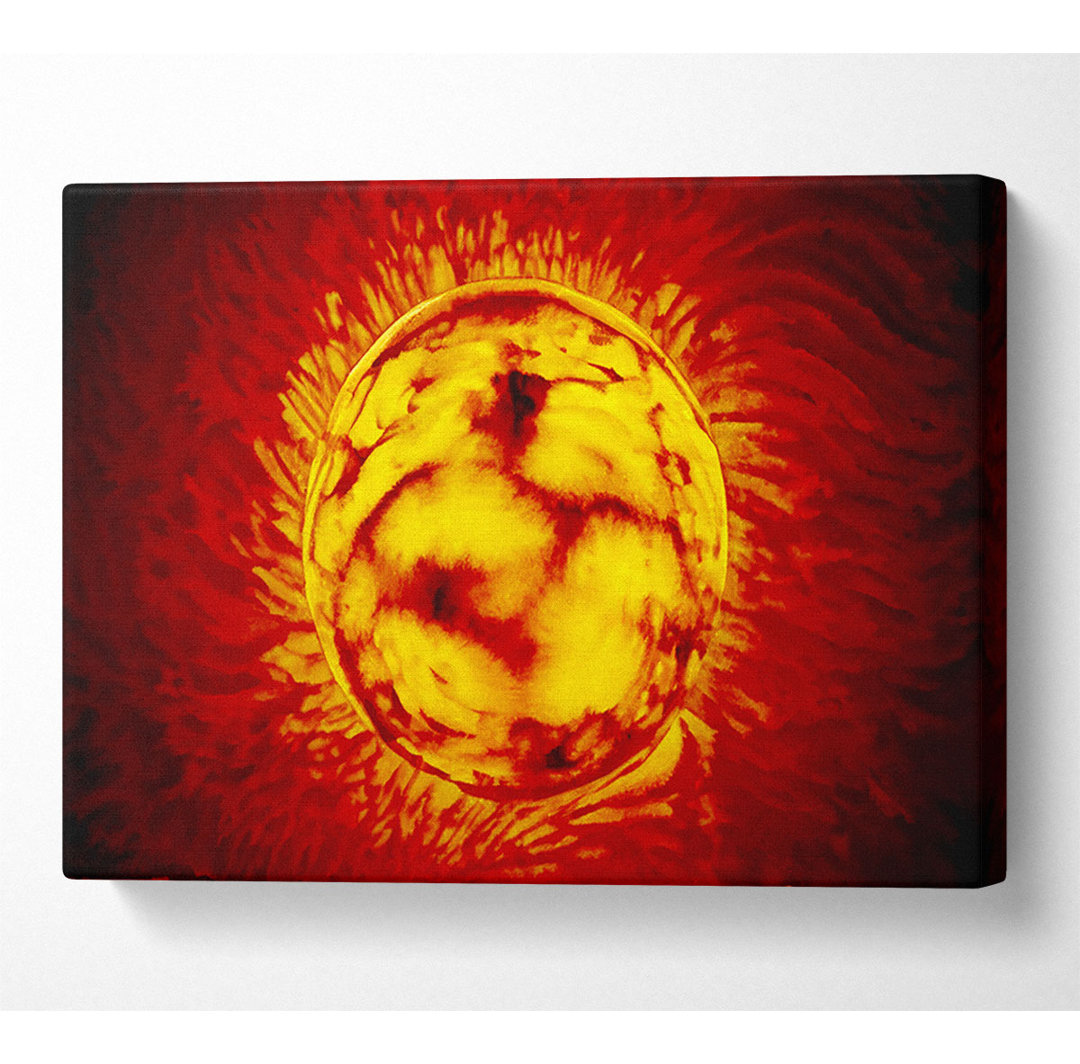 Sonnenanbeter - Kunstdrucke auf Leinwand - Wrapped Canvas