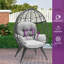 Chaise en forme d'œuf-87175561