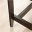 Bureau en L, finition brune