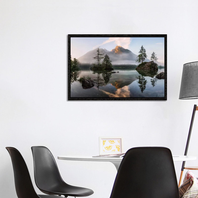 Nature's Awakening by Daniel F. - Print on Canvas, Black Framed, 101.6 cm H x 66.04 cm W