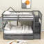 Lit superposé simple sur 3 tiroirs avec tablettes Blassingame Kanode par Viv + Rae ™-1819867727