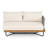 Outdoor Acacia Wood Rope Woven Sofa Sectional