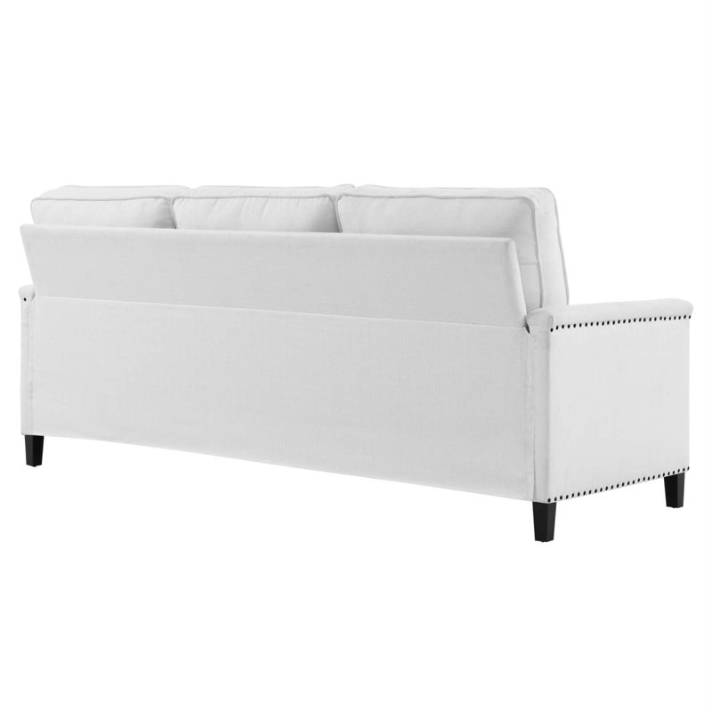 Canapé modulaire Ashton, Polyester blanc